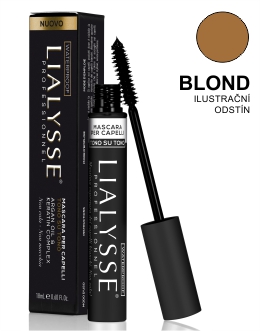 Lialysse Barvící řasenka pro oživení a tónování vlasů 18ml - BLOND