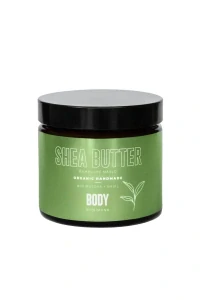 Body By Simona BIO MATCHA Organické ručně vyráběné bambucké máslo s bazalkou 250ml