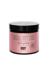 Body By Simona ROSE Organické ručně vyráběné bambucké máslo pro citlivou pokožku 250ml