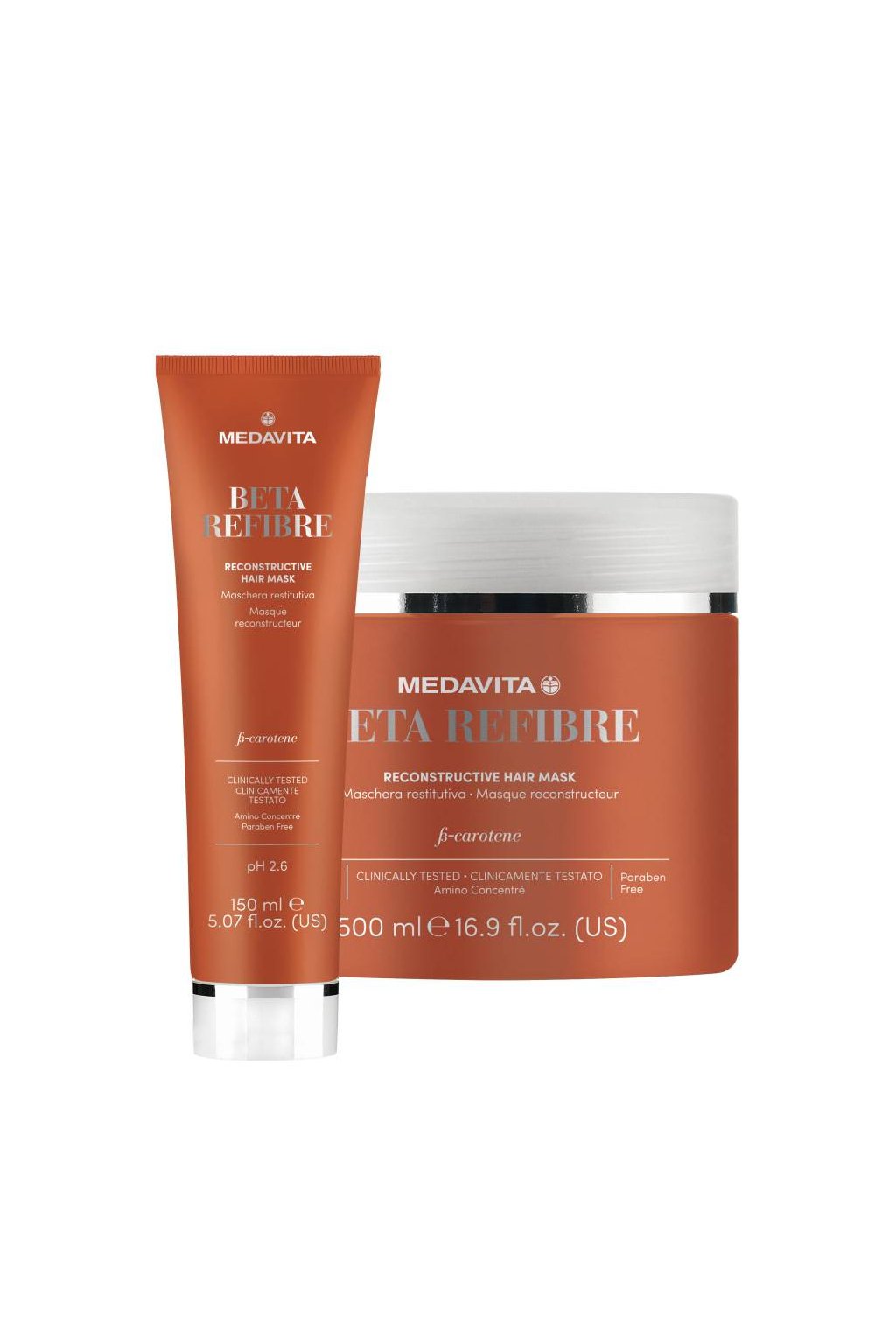 Medavita BETA REFIBRE Maska hloubkově obnovující a posilující s anti-age účinkem 150ml