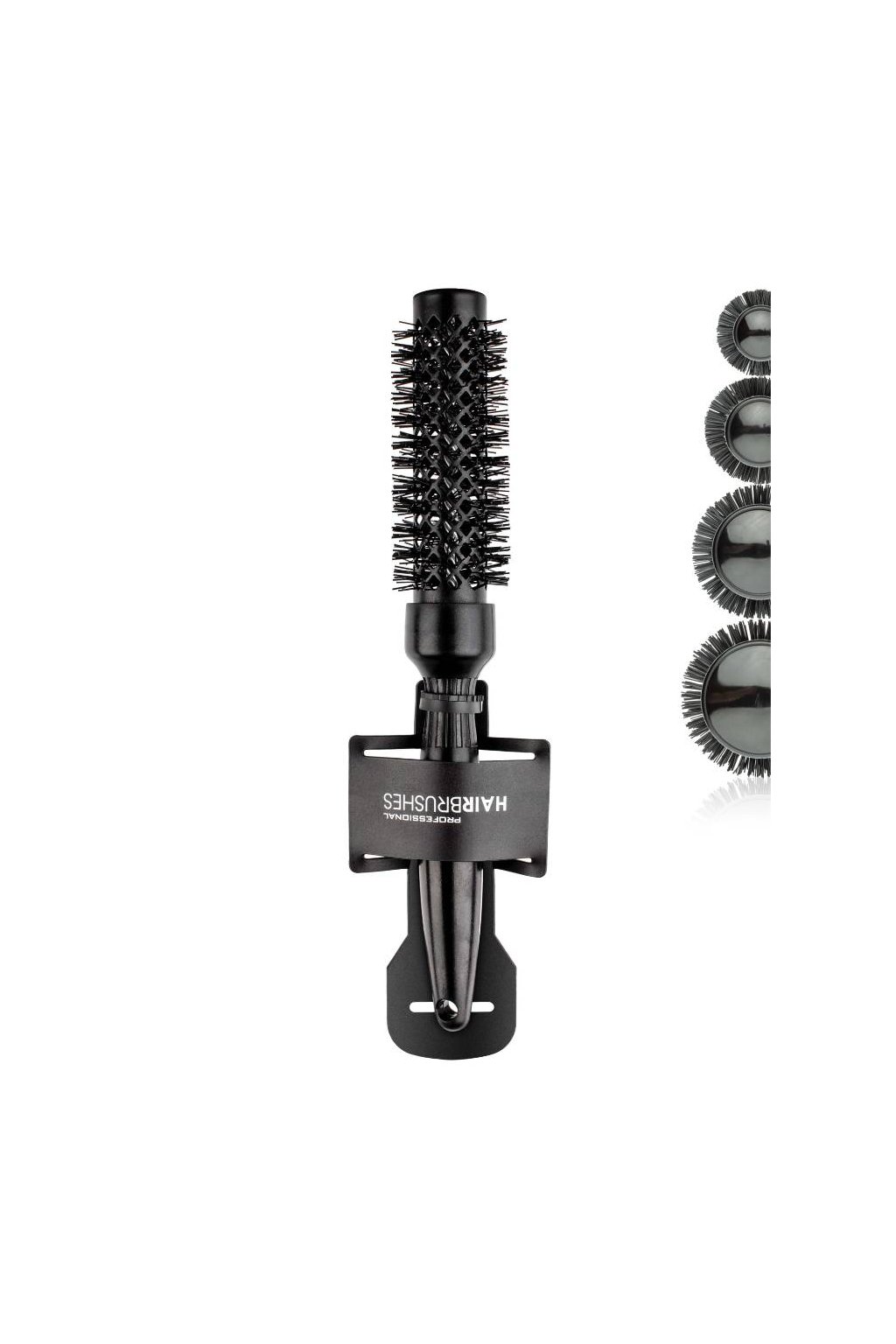 Kartáč Confort Tourmaline Black termický keramický povrch s turmalínem 32mm